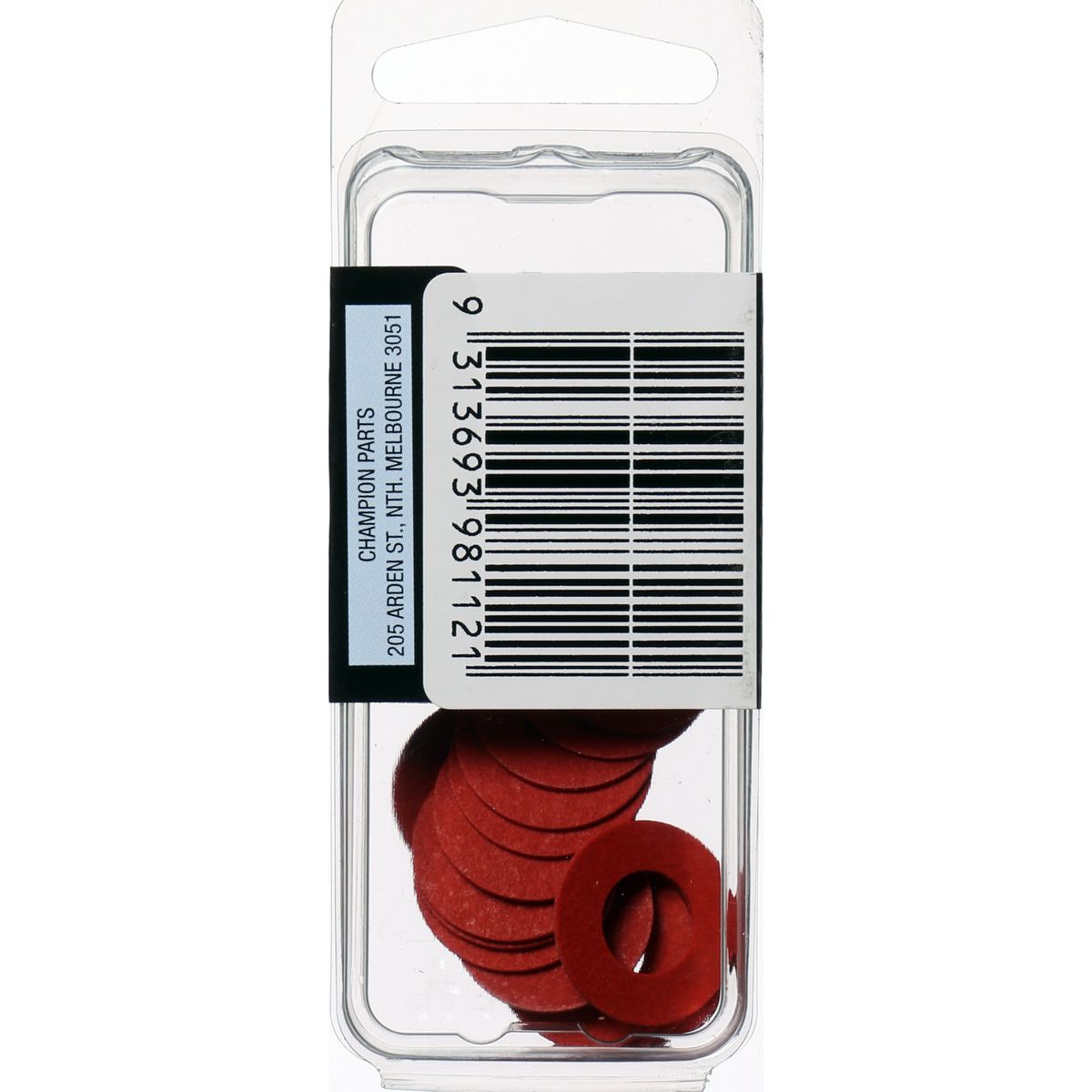 Champion Washer Flat Fibre 3/8In X 3/4In X 1/32In Red - BH112