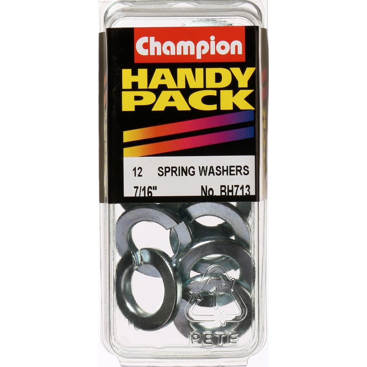 Champion Washer Spring Flat Section 7/16in Zinc Plated - BH713