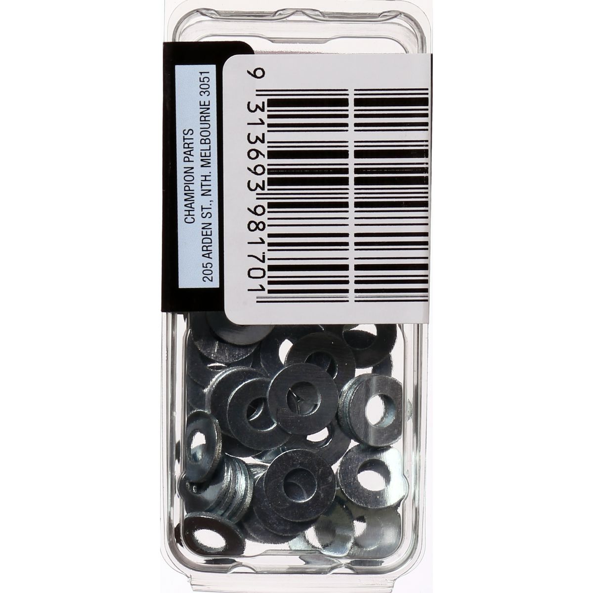 Champion Washer Flat Steel 3/16in x 7/16in x 20G Zinc Plated - BH170