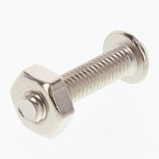 Champion Machine Screw & Nut Pan Slot 8/36in x 3/4in Nickel Plated - BH080