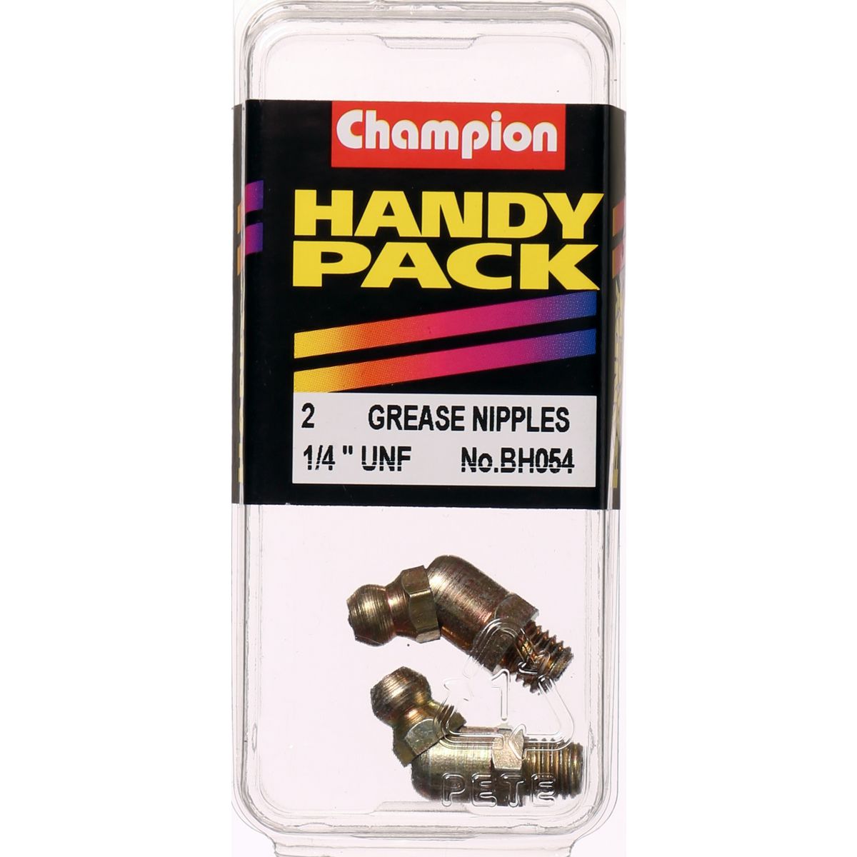 Champion Grease Nipple 1/4in UNF 45 - BH054