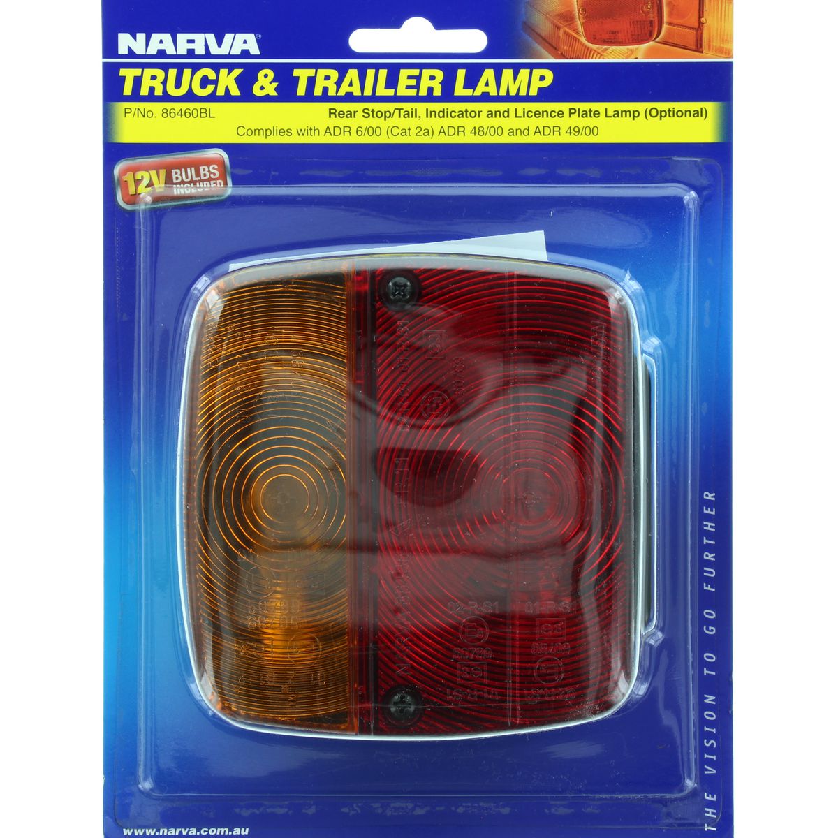 Narva Stop/Tail/Indicator Light Incandescent - 86460BL
