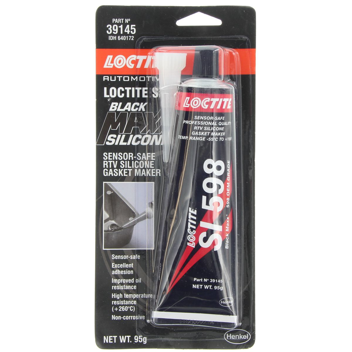 Loctite Si 598 Silicone Black Maxx 95G - 640172