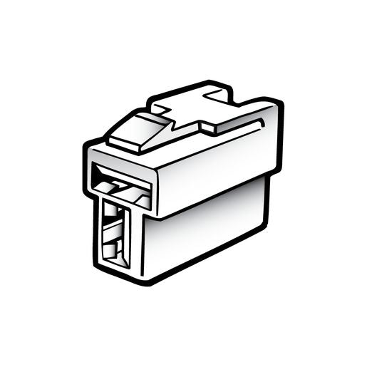 Narva QC Plug 2 Pole 10 Pack - 56252