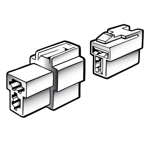 Narva QC Connector 2 Pole 1 Kit - 56272BL