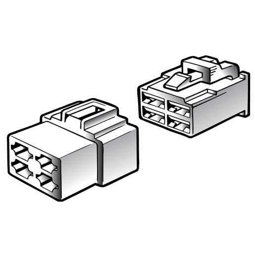 Narva QC Connector 4 Pole 1 Kit - 56274BL