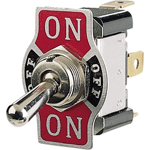 Narva Metal Toggle Switch On/Off/On SPDT - 60061BL