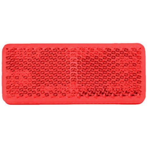 Narva Reflector Rectangle Red 28 x 70mm 2 Pack - 84037BL
