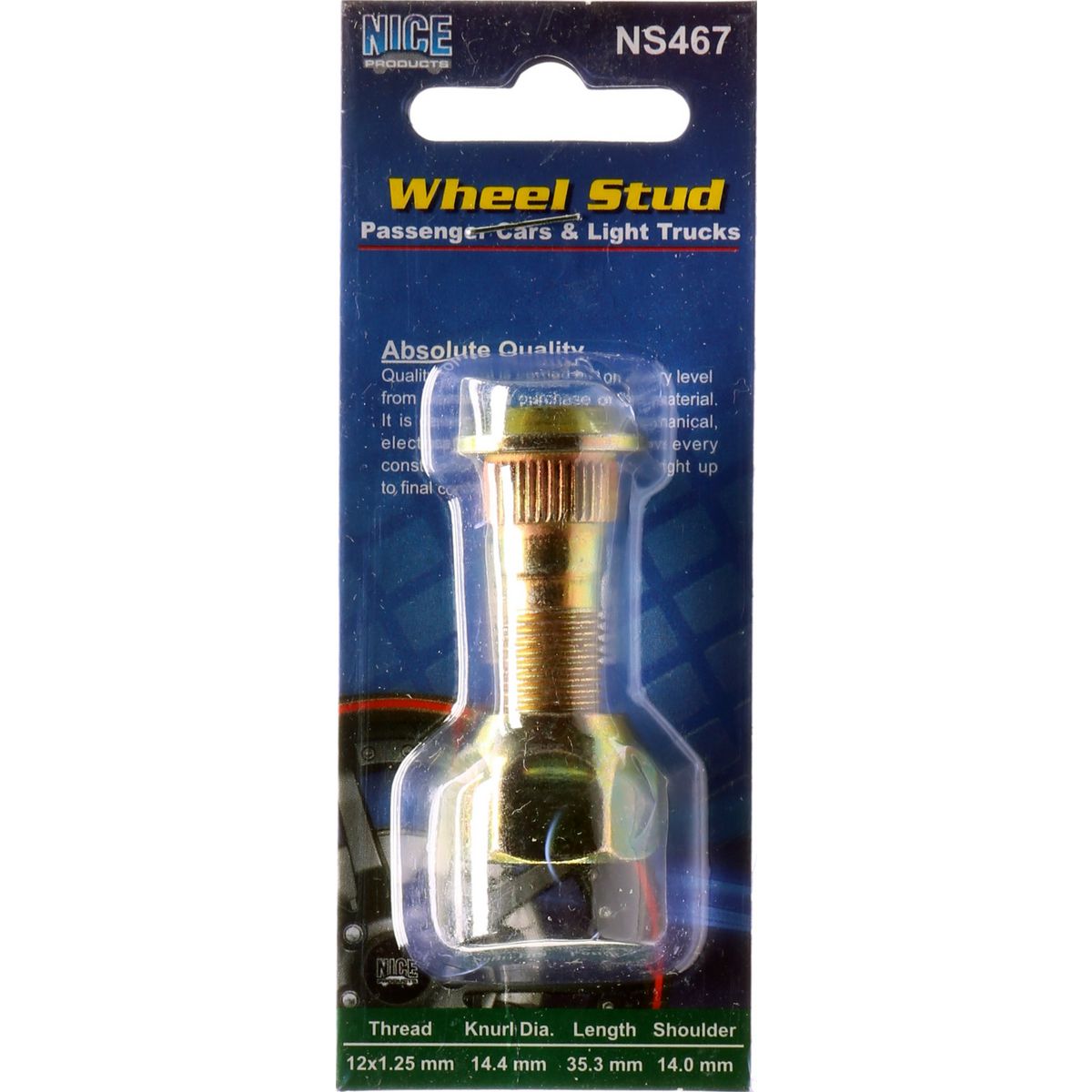 Nice Products Wheel Nut & Stud - NS467