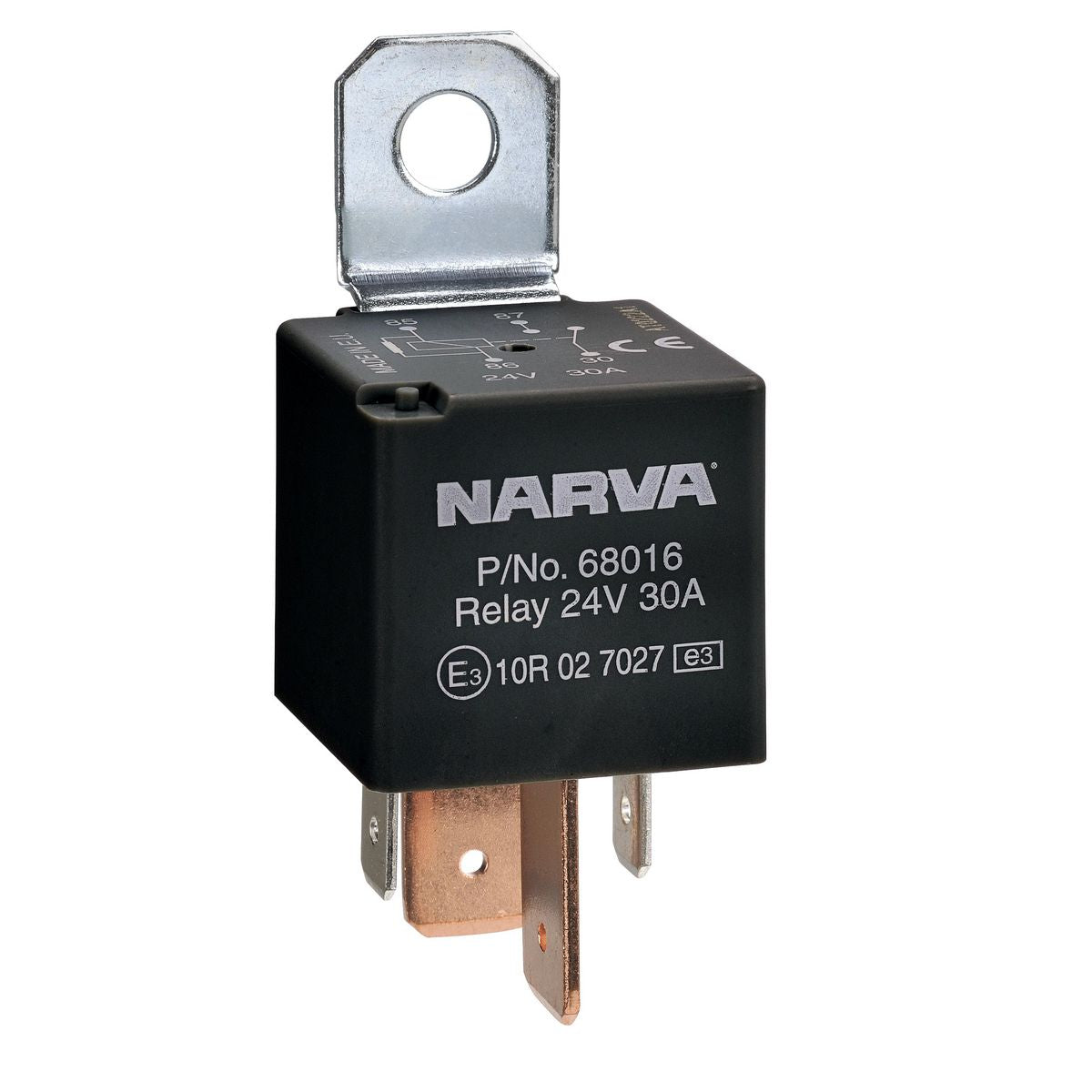 Narva 24V Relay 4 Pin 30A - 68016BL