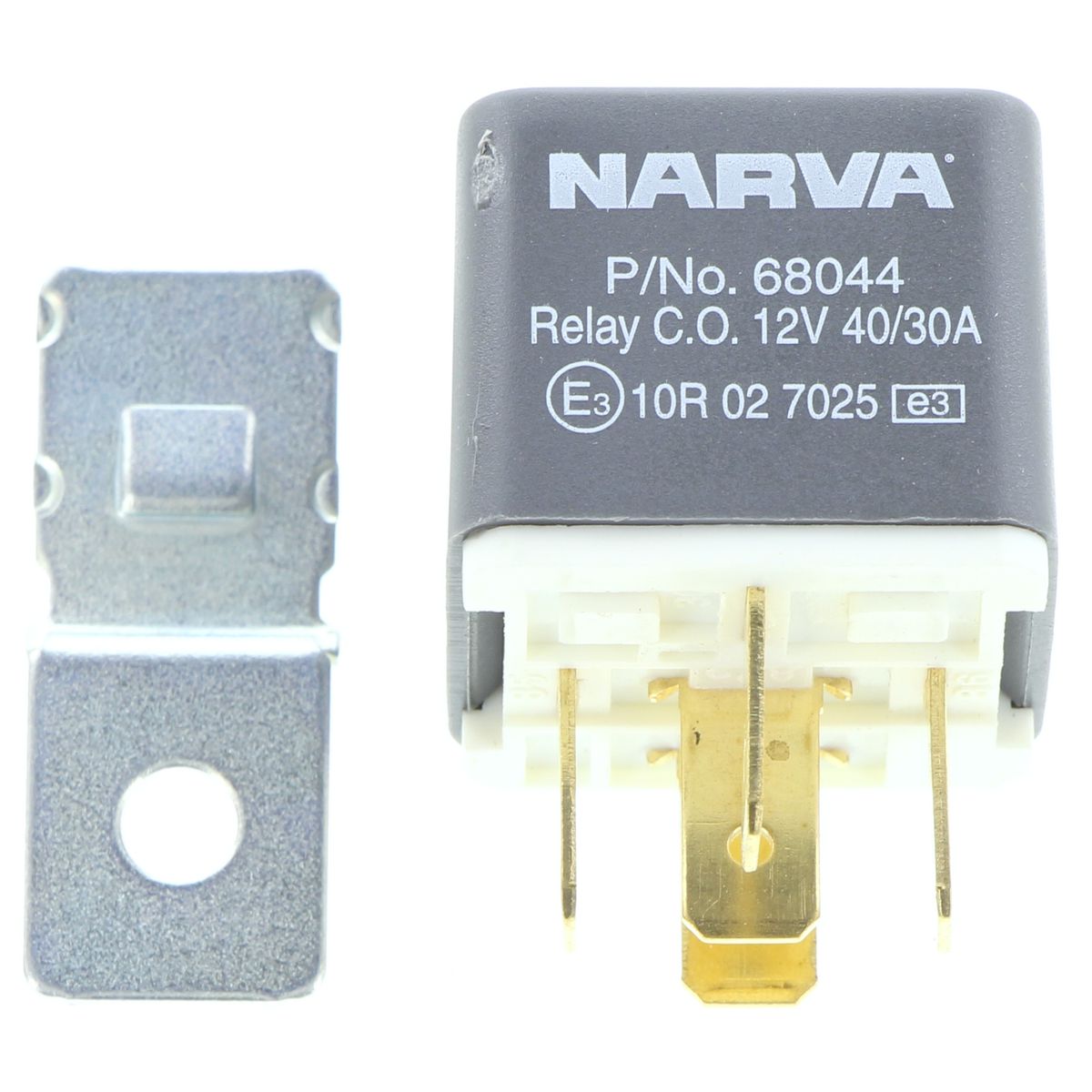 Narva Relay 12V 40/30A 5 Pin With Resistor - 68044