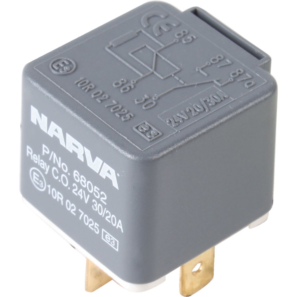 Narva Relay 24V 5 Pin 30/20A - 68052BL