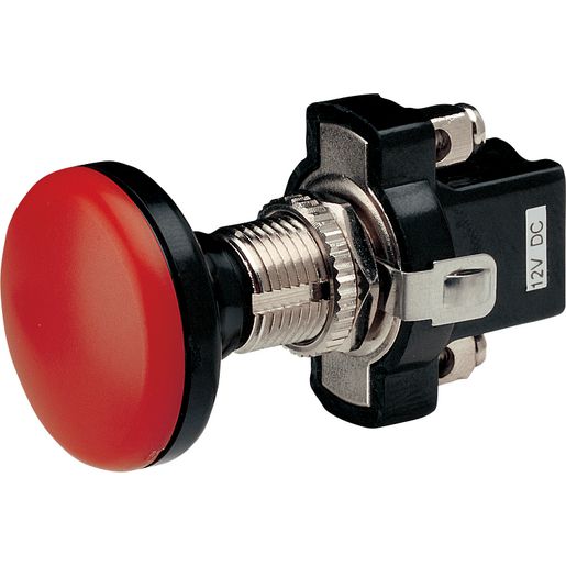 Narva Push/Pull Switch Off/On SPST Illuminated Red - 60022BL