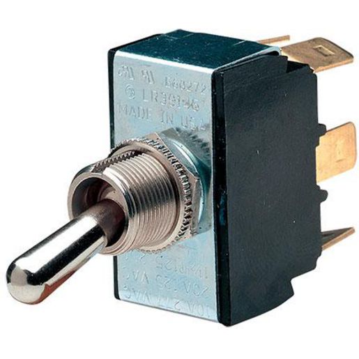 Narva Heavy Duty Toggle Switch On/On DPDT - 60066BL