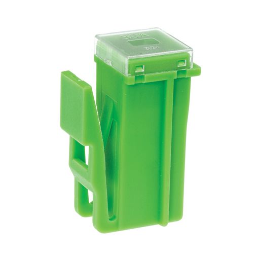 Narva Fusible Link Female with Lock 30A Green 1 Pack - 53530BL