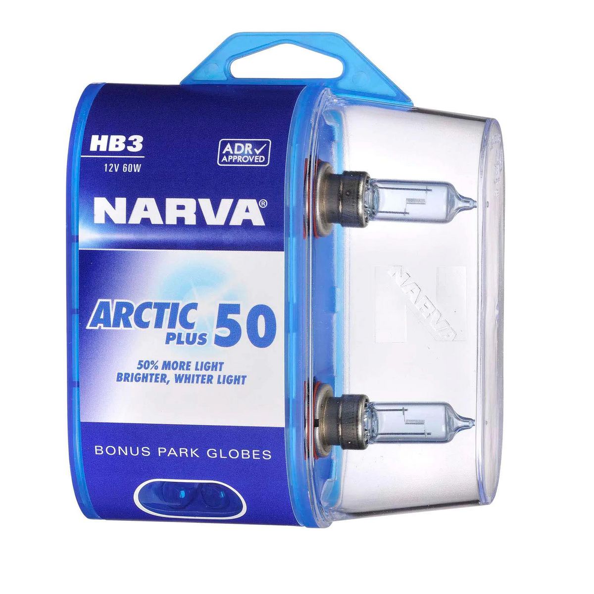 Narva HB3 P20d Arctic Blue Plus 50 Globe 12V 60W - 48616BL2