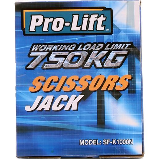 Pro-Lift Scissor Jack - 750Kg - SF-K1000