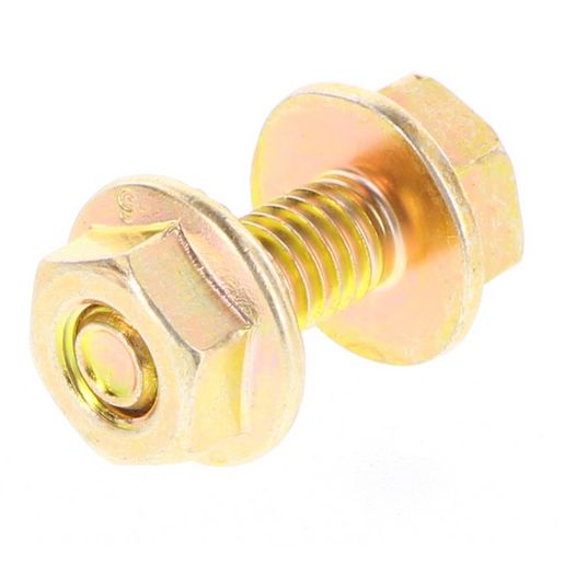 Champion Hex Set Screw & Nut High Tensile Flanged 10Af M6 x 16mm Grade 8.8 - FBM21