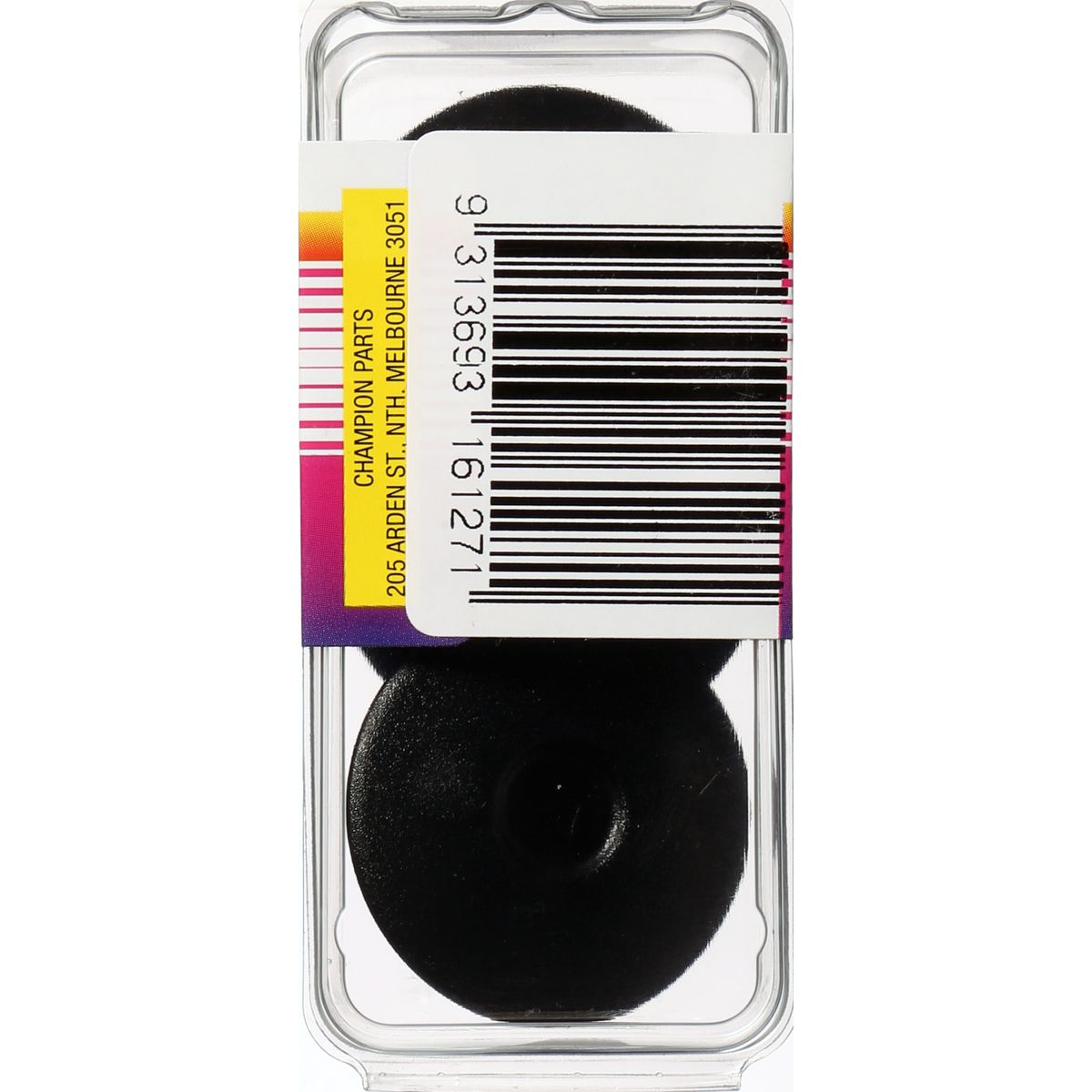 Champion Bonnet Retainer Black Len: 18mm Hole: 9mm Head: 35mm - TF23