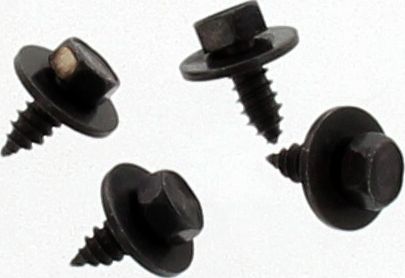 Champion Self Tapper Screw Sems Hex Ind Flat Washer 6.3x19mm Black - TF54