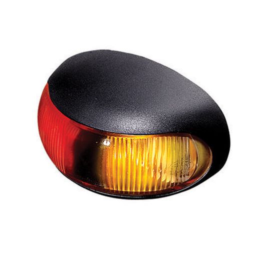 HELLA Side Marker Light Red/Amber LED 9 to 33V - 2053