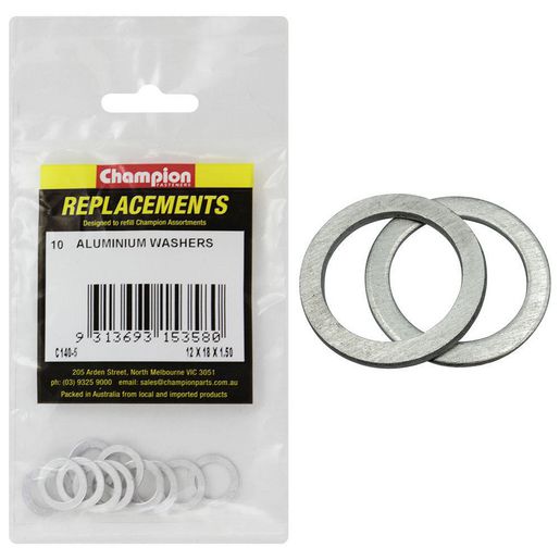 Champion Washer Flat Aluminium M12 x 18 x 1.5mm - C140-5