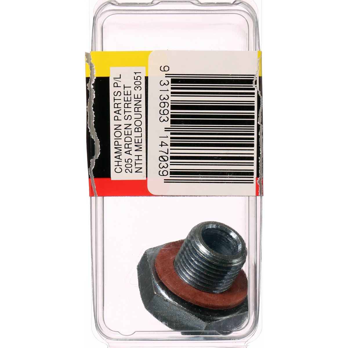 Champion Drain Plug No.18 M18 x 1.5mm - CDP09