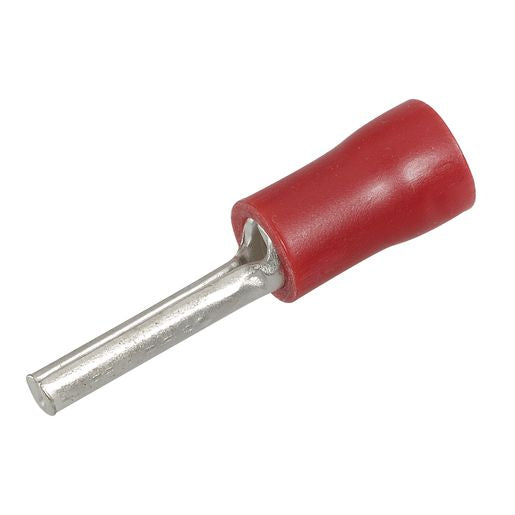 Narva Crimp Terminal Pin Red Terminal Entry 2mm Vinyl 25 Pce - 56212