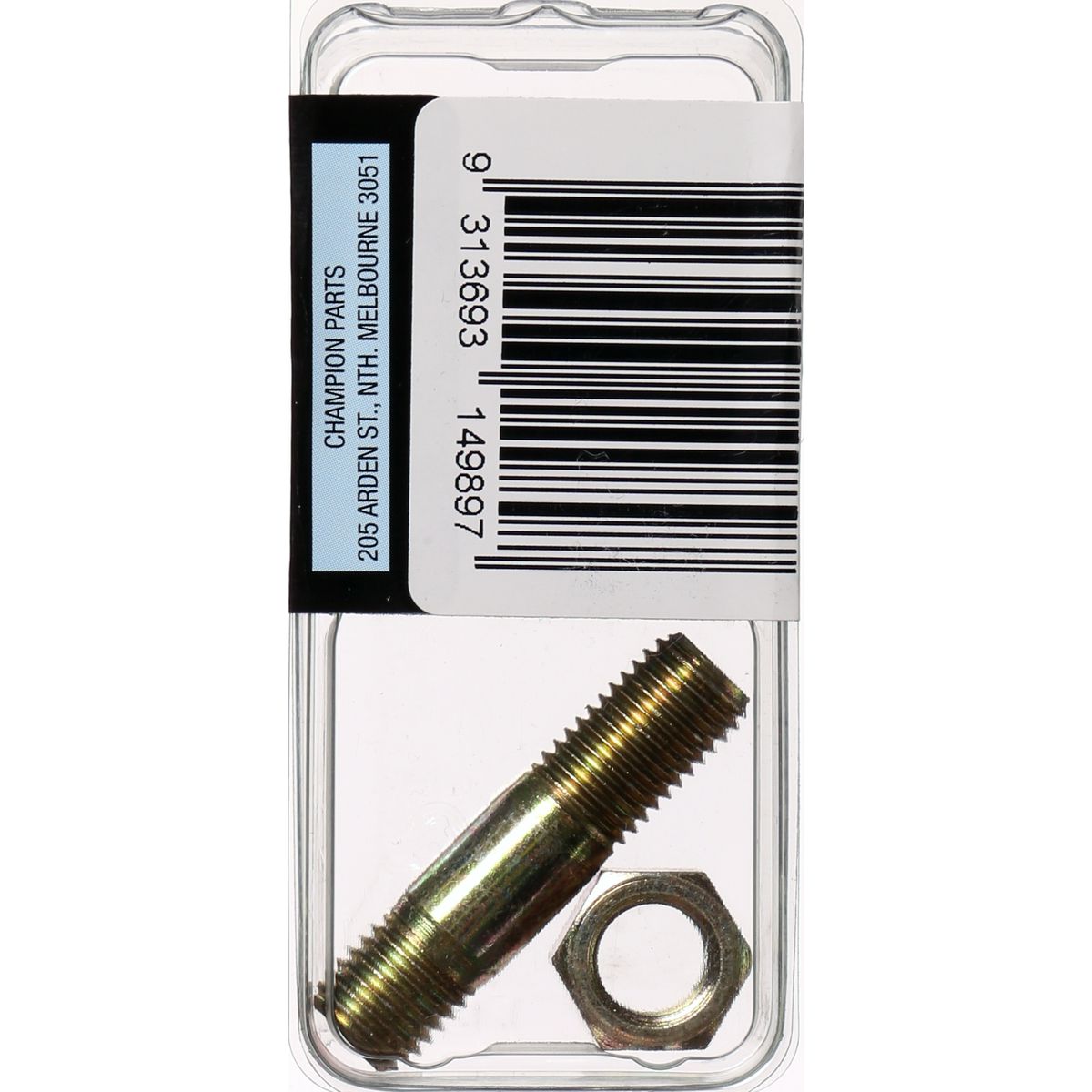 Champion Manifold Stud & Nut M10 x 41 x 1.25mm - BH293