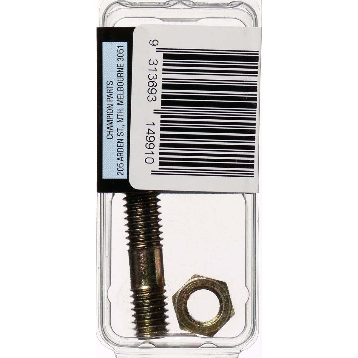 Champion Manifold Stud & Nut 3/8in x 3in UNC - BH295