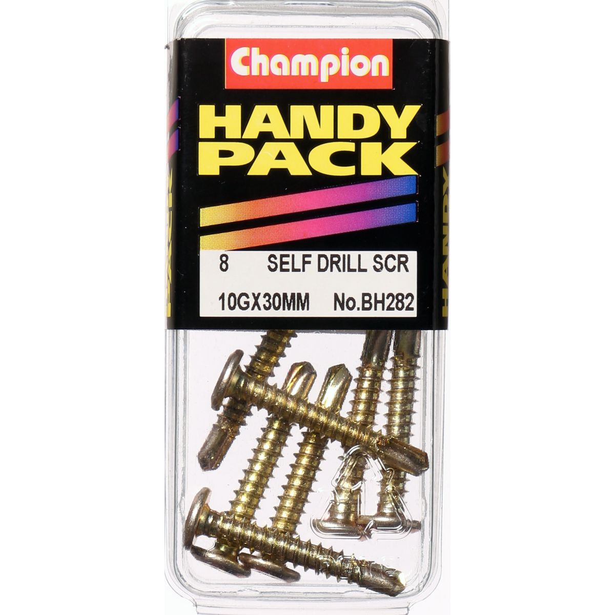 Champion Self Drilling Screw Wafer Head 4.8 16 x 30mm - BH282