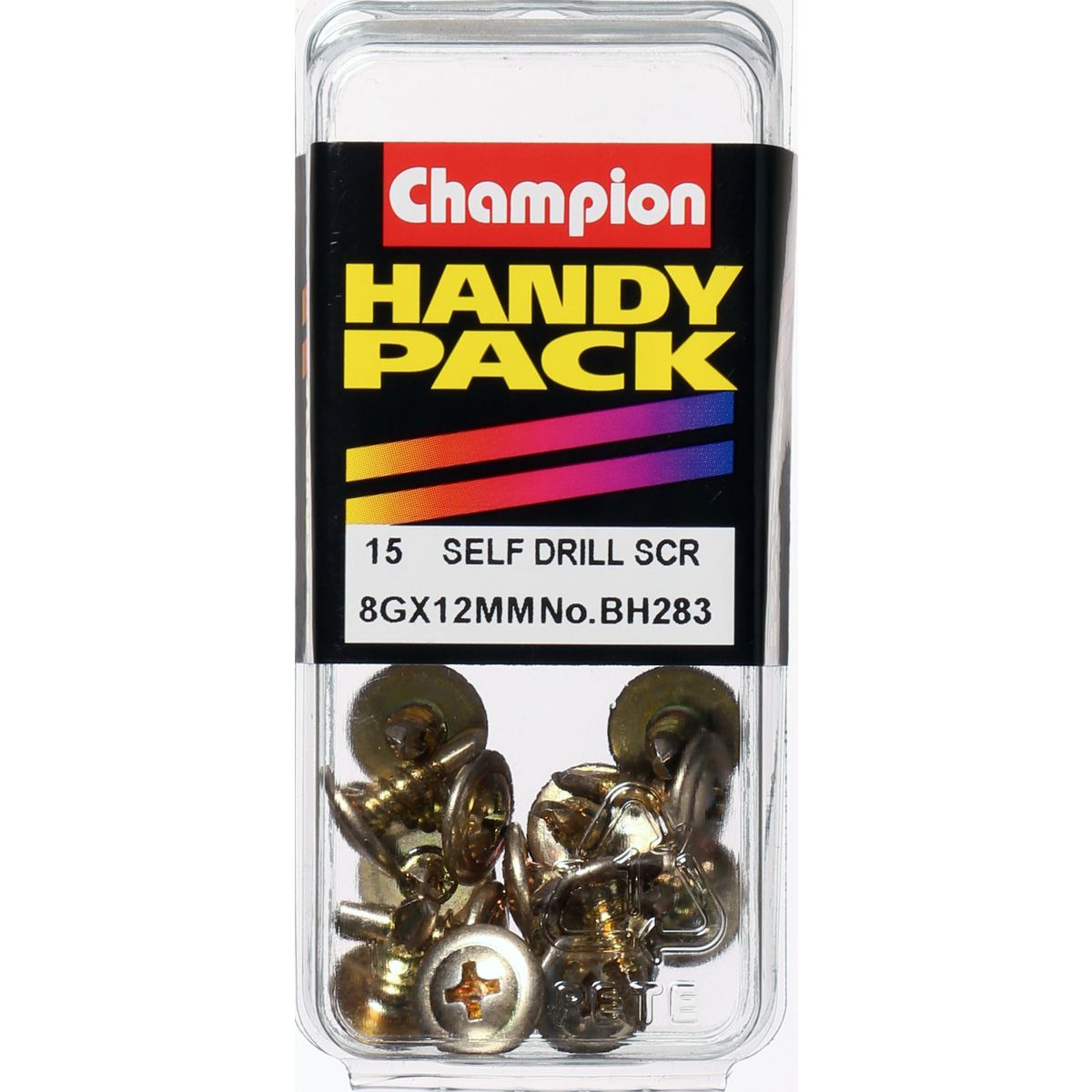Champion Self Drilling Screw Mushroom Head 4.2 18 x 12mm - BH283