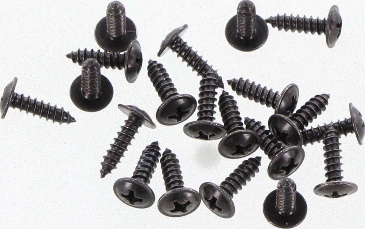 Champion Self Tapper Screw Mush Phillips 3.5 x 13mm Black - BH750