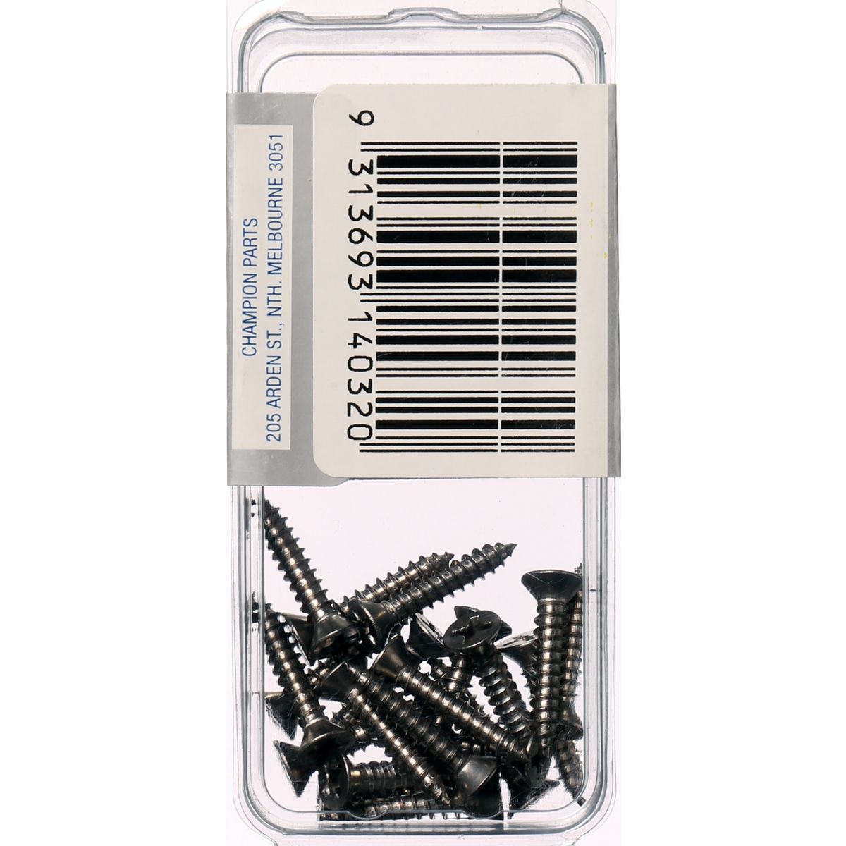 Champion Self Tapper Screw CSK Phillips Stainless Steel 3.5x19mm 316/A4 - CSP03