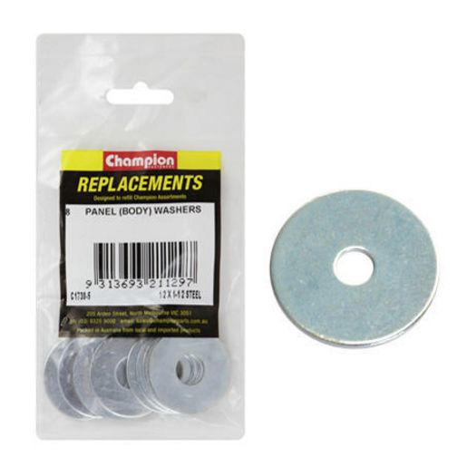 Champion Washer Flat Body 1/2in x 1 1/2in Zinc Plated - C1730-5