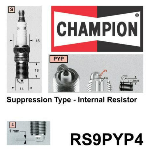 Champion Platinum Spark Plug - OE131