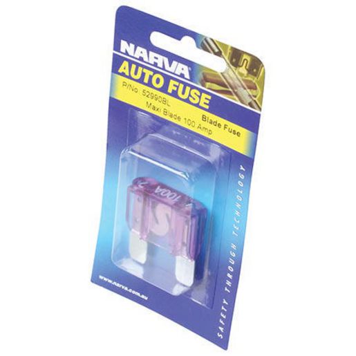 Narva Maxi Blade Fuse 100A Violet 1 Pack - 52990BL