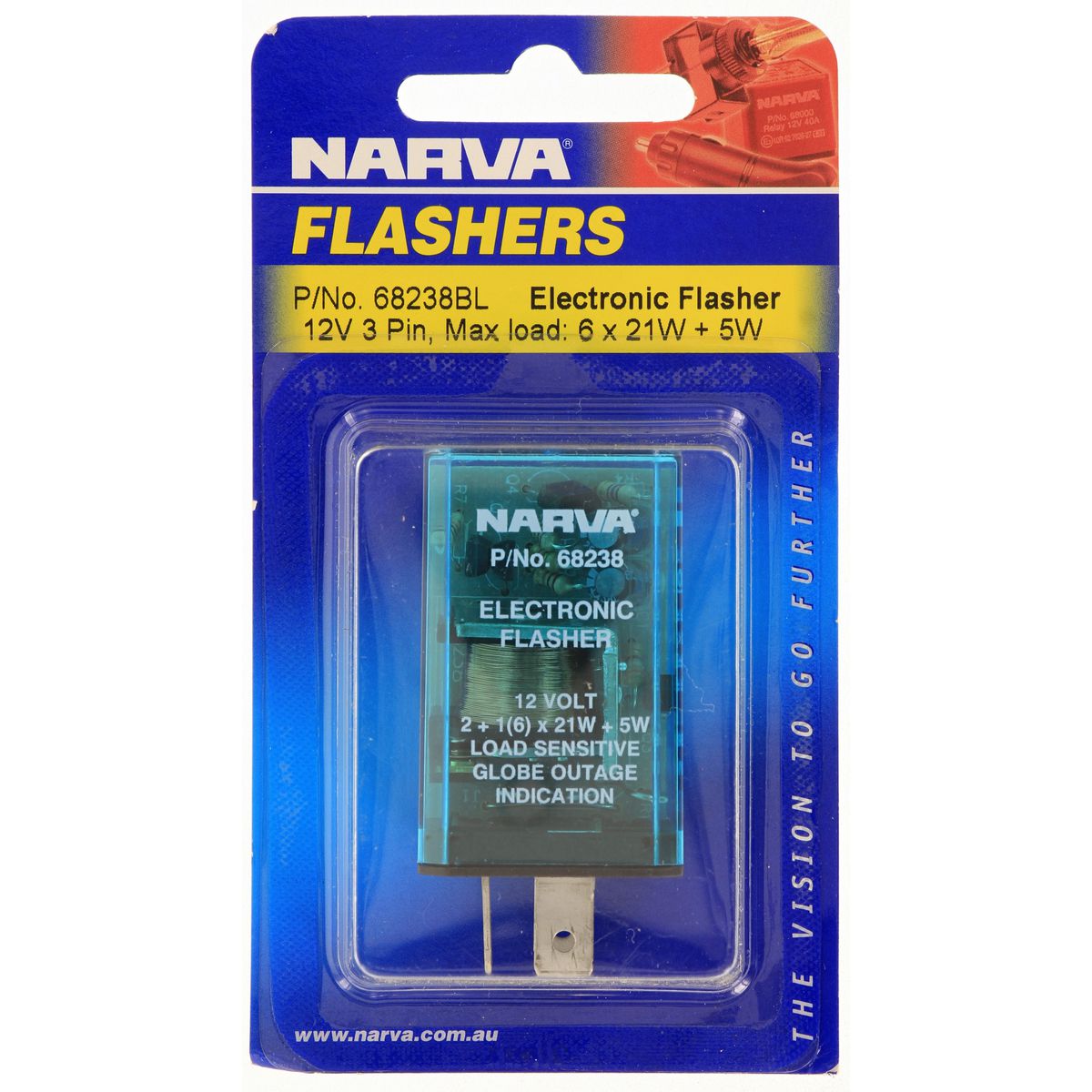 Narva Electronic Flasher 12V 3 Pin - 68238BL