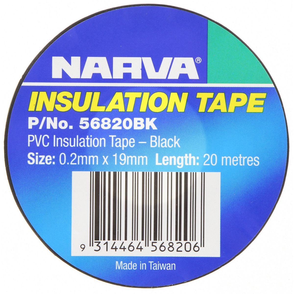 Narva Adhesive PVC Insulation Tape - 56820BK