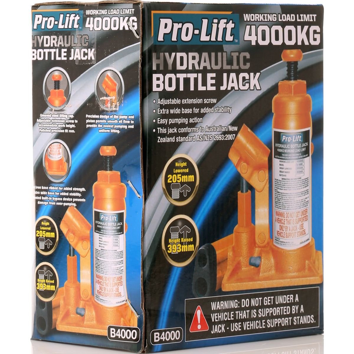 Pro-Lift Bottle Jack - 4000Kg - B-4000