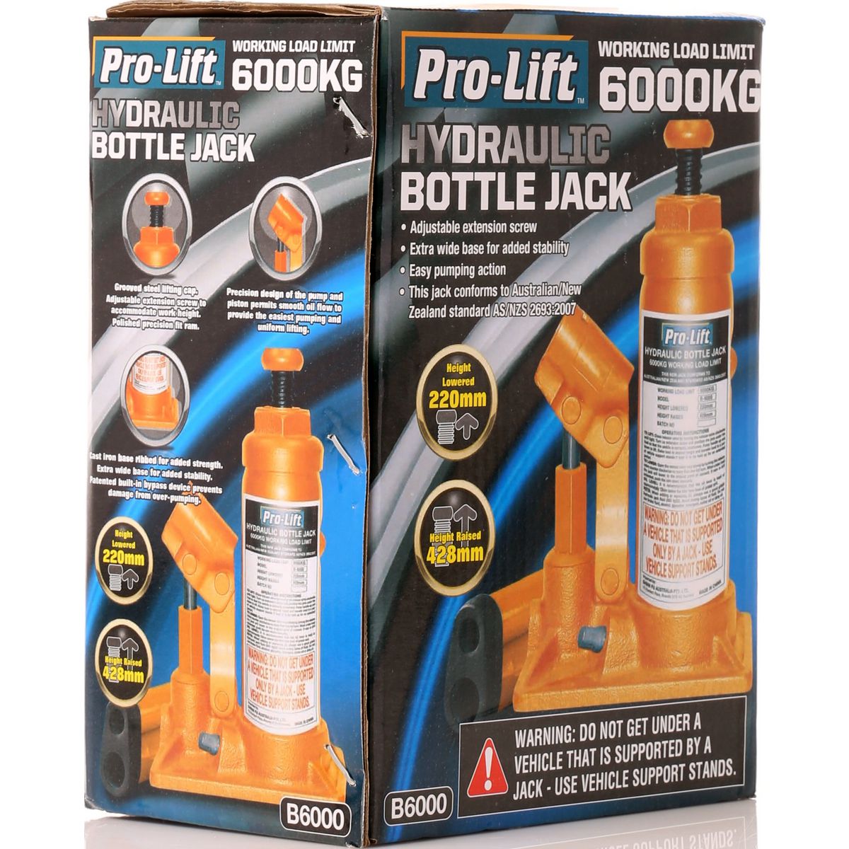 Pro-Lift Bottle Jack - 6000Kg - B-6000