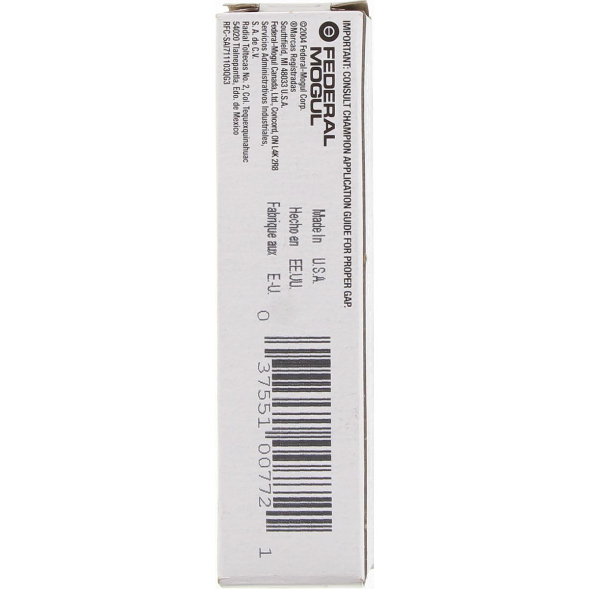 Champion Platinum Spark Plug - 7437