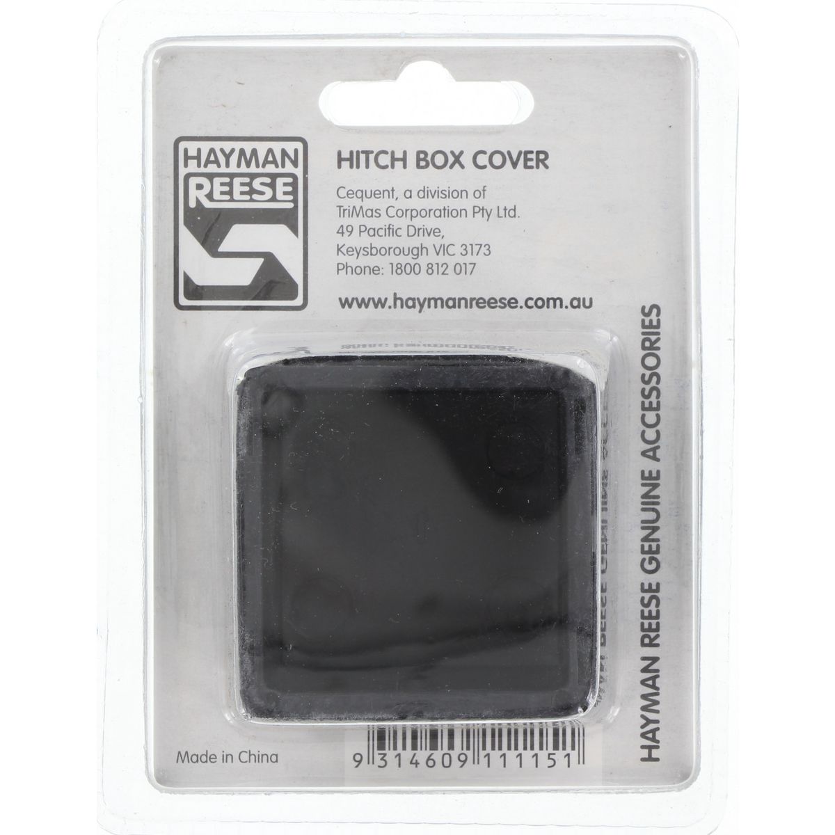 Hayman Reese Hitch Box Cover - 11115