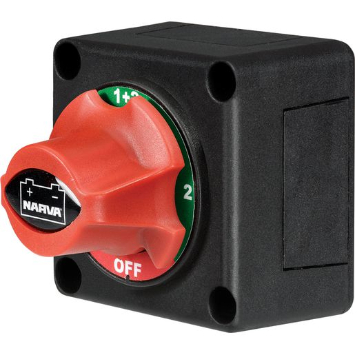 Narva 4 Position Rotary Battery Master / Isolation Switch - 61084BL