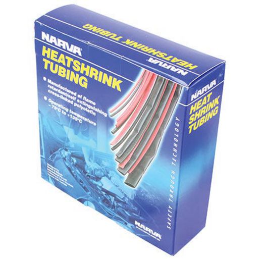 Narva Heat Shrink Standard Red ID: 12.7mm Length: 5m - 56640/5
