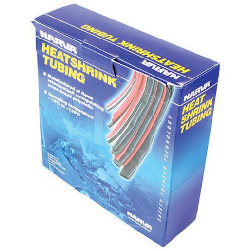 Narva Heat Shrink Standard Red ID: 2.4mm Length: 20m - 56630/20