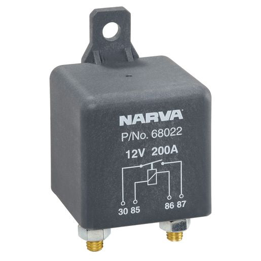 Narva 12V 200A Heavy Duty Relay - 68022