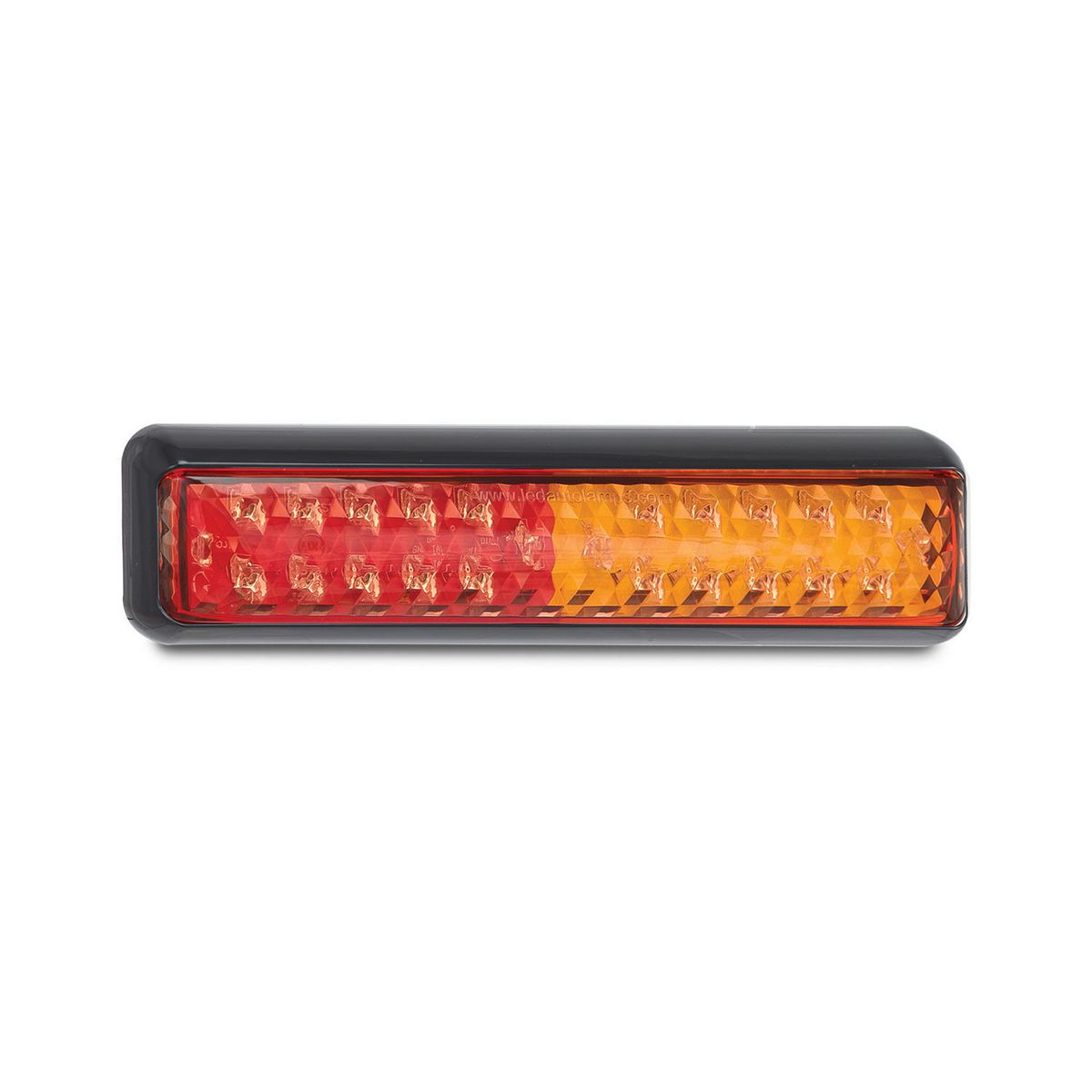 LED Autolamps 12/24V Stop/Tail Indicator Lamp Multi With Black Bracket - 200BSTIM