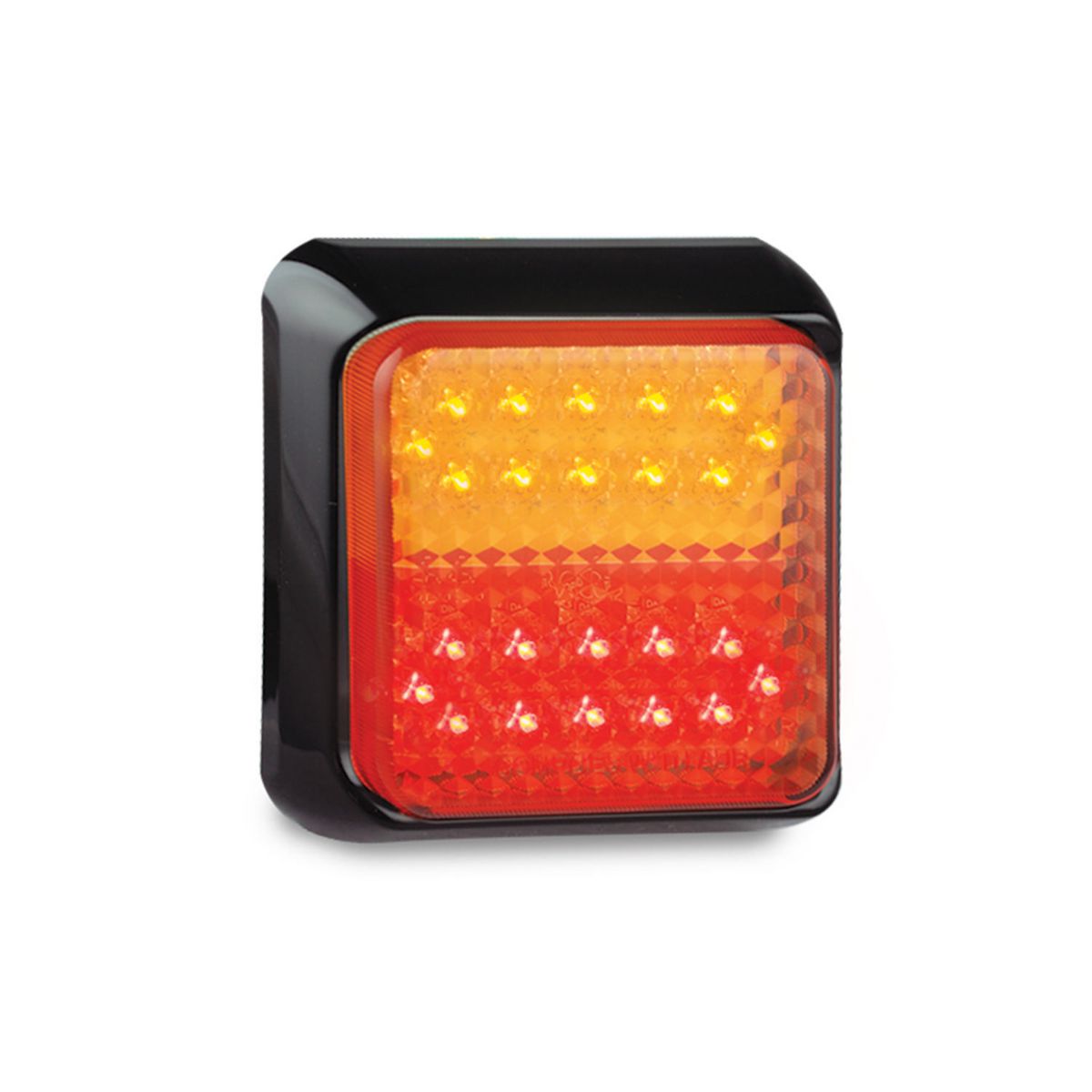 LED Autolamps Multi Volt Stop/Tail/Indicator Lamp Black Bracket With 40cm Wire - 80BSTIM