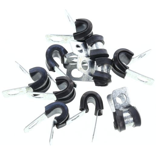 Narva Pipe Clamp 6mm Rubber & Steel - 56478